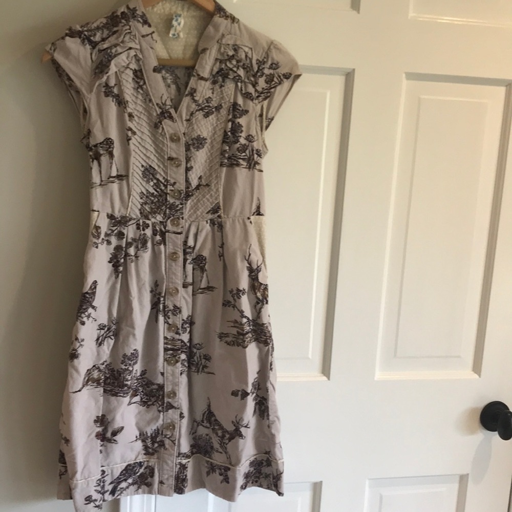 Maeve fine-wale corduroy dress from Anthropologie